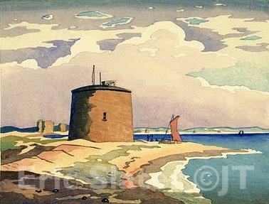 The Martello Tower by
                        Eric Slater, copyright  James Trollope